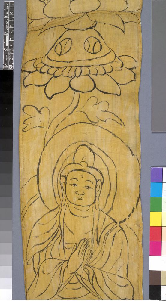 图片[2]-banner; painting; 幡(Chinese); 繪畫(Chinese) BM-1919-0101-0.195-China Archive